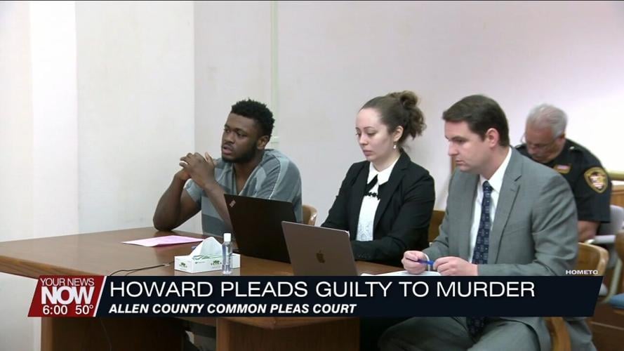 Howard pleads guilty to murder, sentencing scheduled for November