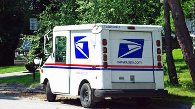 USPS delivery truck