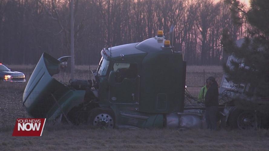 Two hospitalized following crash in Allen County