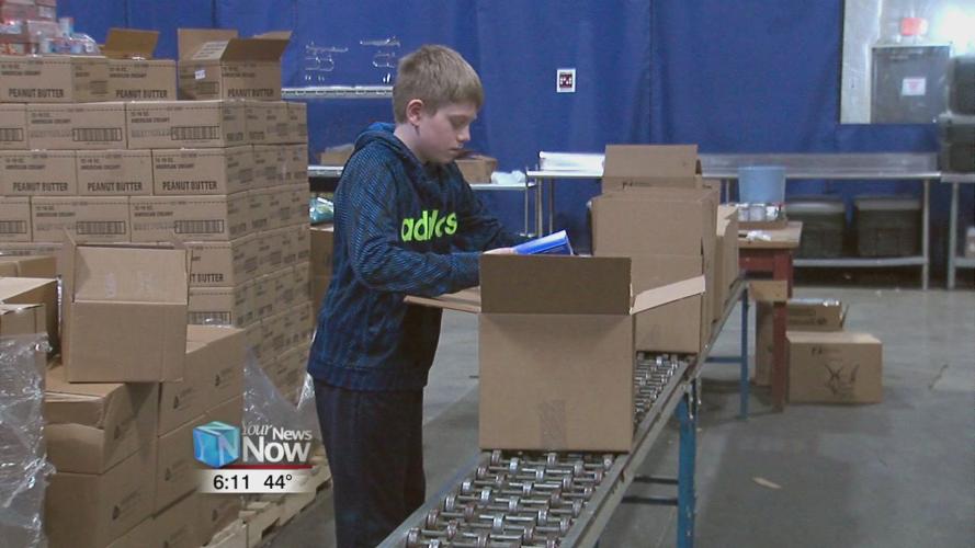 St. Charles student donates chore money to West Ohio Food Bank