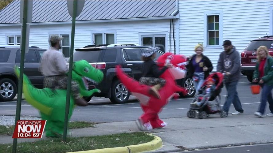 Community members decorate, dress up, and hand out candy to give kids of Cridersville a great trick or treat