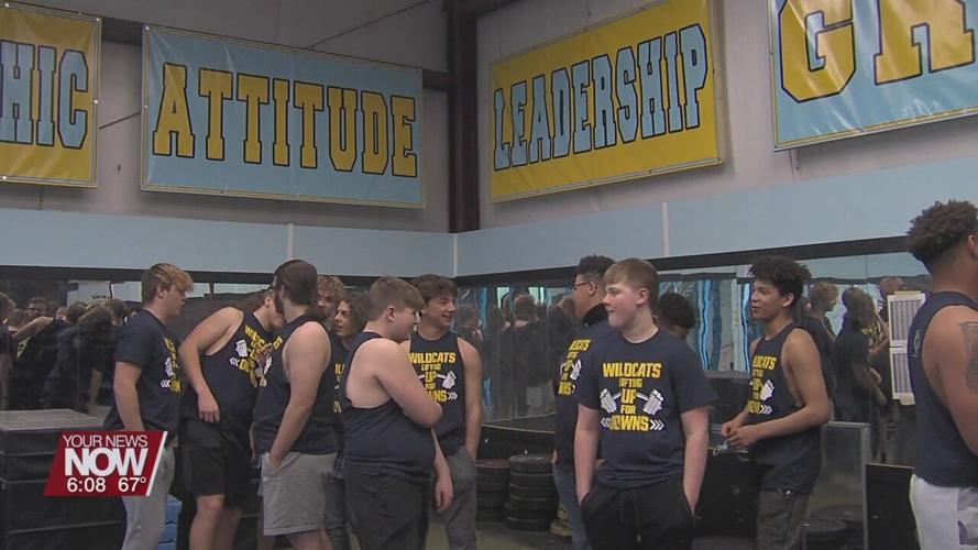 Bath Football team "lifts" $10,095 for All Ability Playgrounds