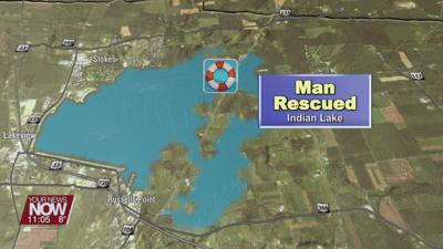 79-year-old man rescued from Indian Lake