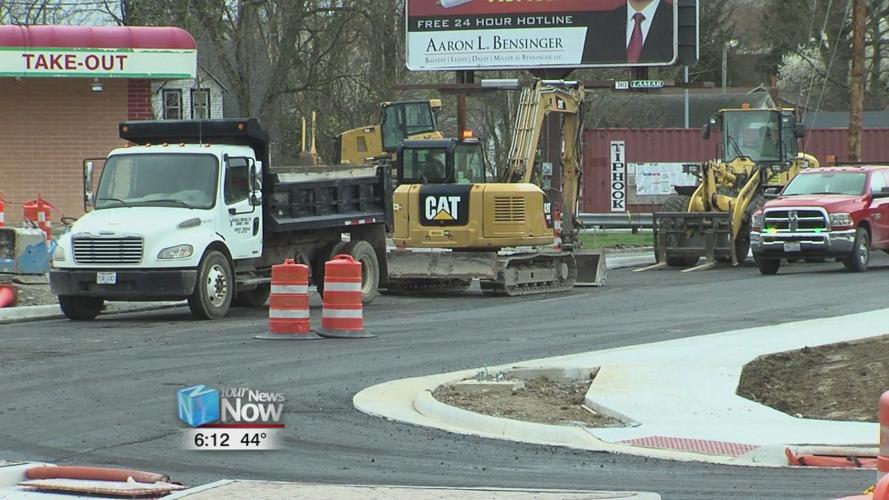 Lima roundabout project nearing completion