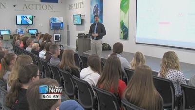 Students at Delphos Jefferson take part in a strategic planning workshop