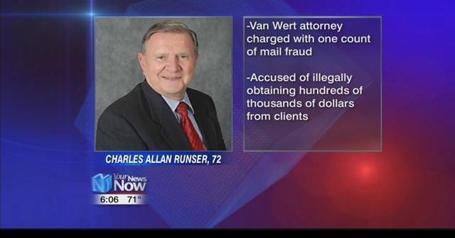Former Van Wert attorney charged with fraud News hometownstations com