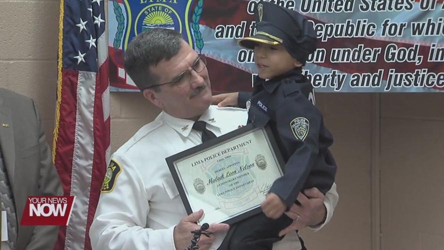 Honorary Police Officer Maleek Nelson celebrated on 11th Birthday