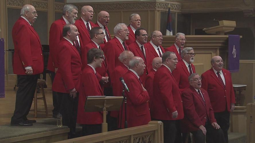 The Lima Beane Chorus takes the stage at Trinity United Methodist Church