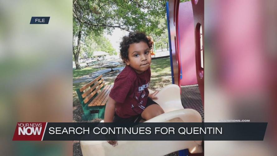 Search for 4 year old Quentin Ellcessor moves into 5th day