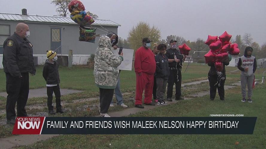 Honorary Police Officer Maleek Nelson celebrated on 11th Birthday
