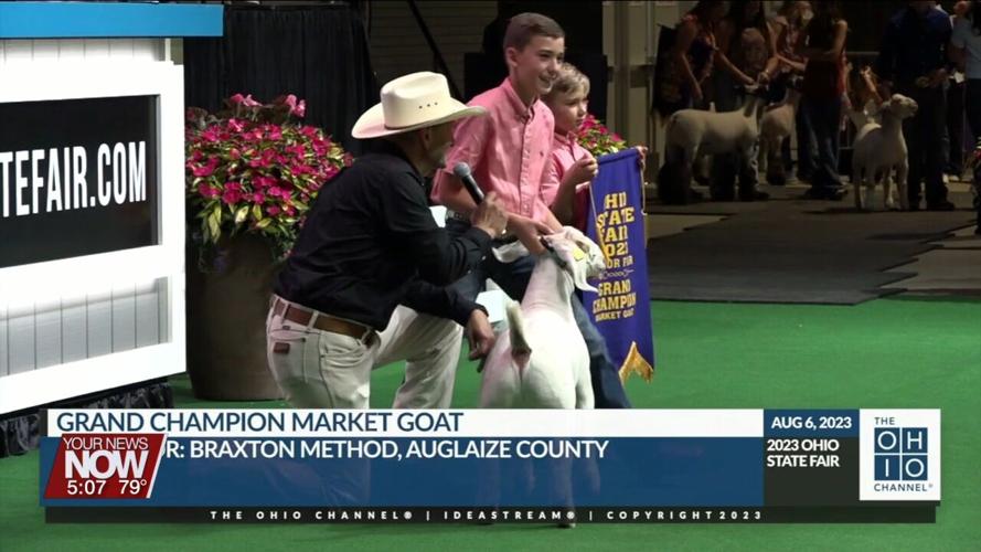 Area youth representing West Central Ohio sell big and break records at Ohio State Fair's Sale of Champions