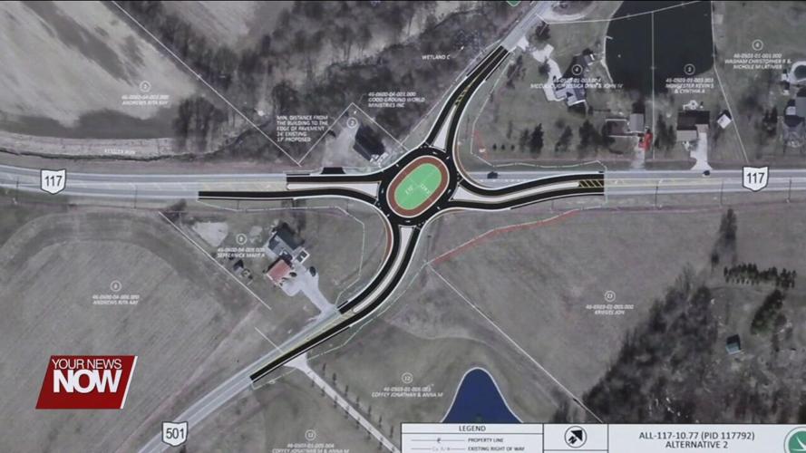 ODOT seeks public input after presenting 4 roundabout construction options for the State Route 117 & State Route 501 intersection