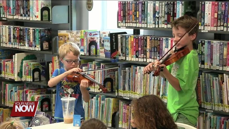 Kids adventure into music with the Lima Public Library's Summer Reading Program