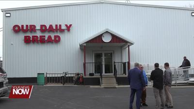 Our Daily Bread shows off completed renovations to the community