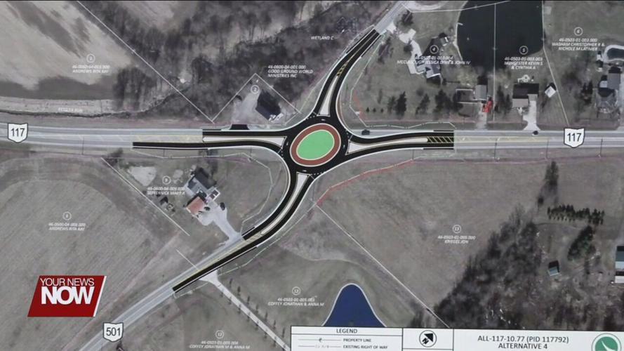 ODOT seeks public input after presenting 4 roundabout construction options for the State Route 117 & State Route 501 intersection