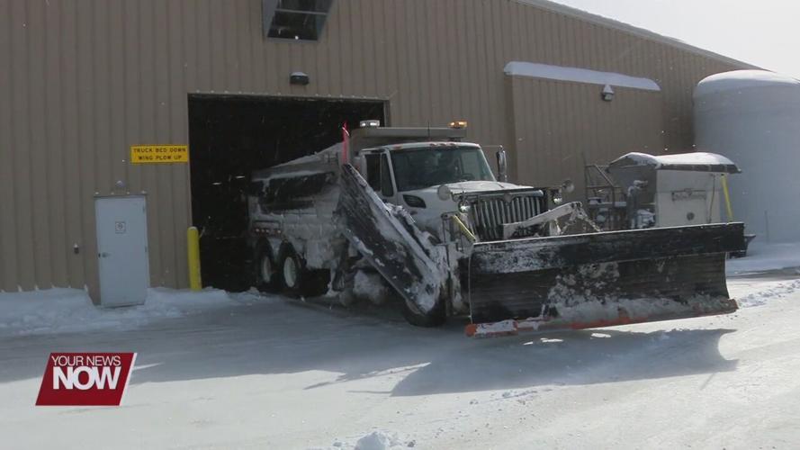 Allen County and ODOT snow trucks battle heavy snowfall in West Central Ohio