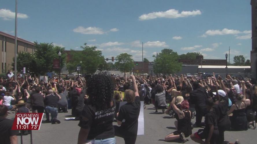 Young members of the community are to thank for another peaceful protest in Lima