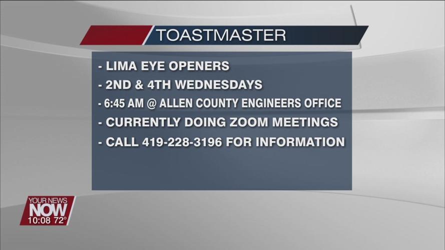 Let the Toastmasters help find your voice