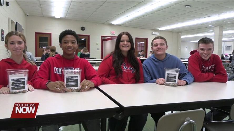 Perry students raising money with "Be the Change" fundraiser for hurricane victims