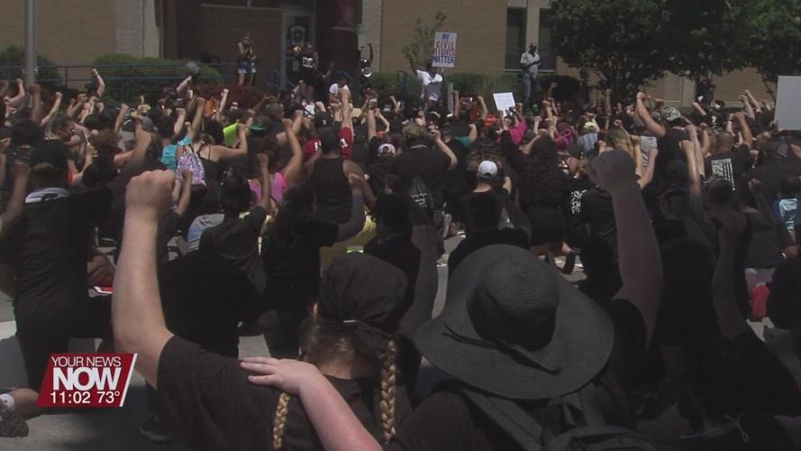 Young members of the community are to thank for another peaceful protest in Lima