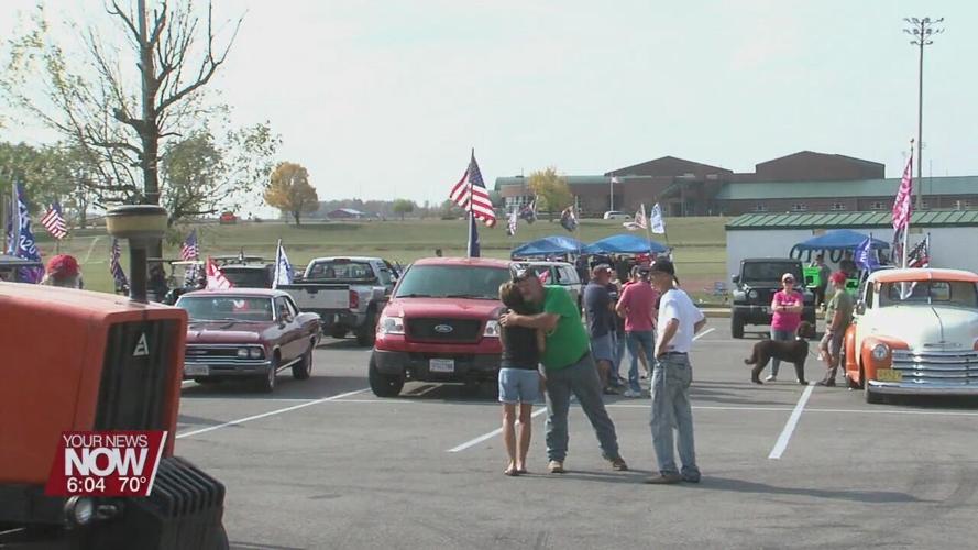 Hundreds gather for Trump Parade in Ottoville