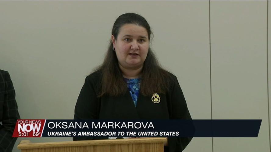 Ukraine Ambassador and Congresswoman Kaptur tour Joint Systems Manufacturing Center