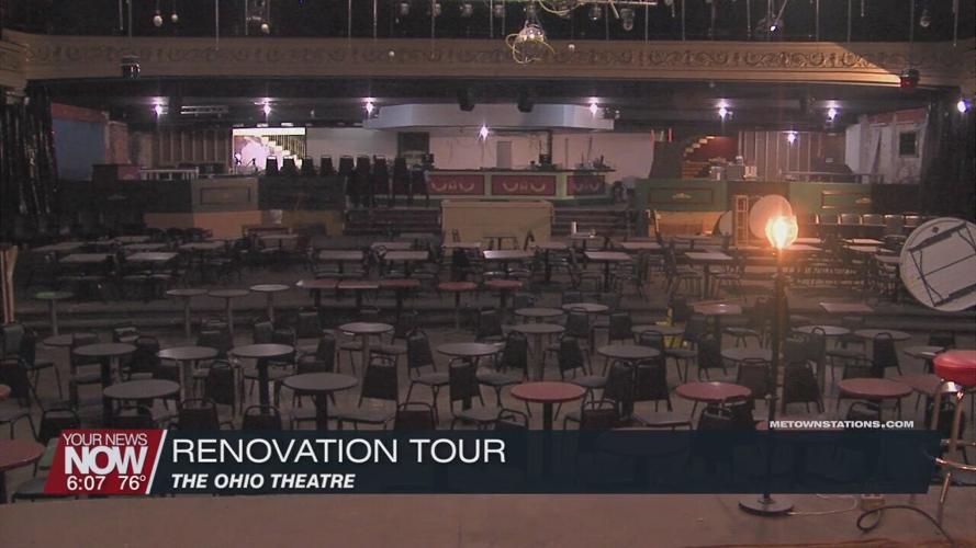 See how the renovation is coming along at the Ohio Theatre with a tour