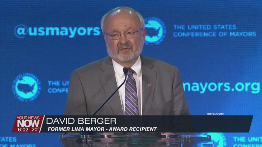 Former Lima Mayor David Berger honored by his peers at Winter Meeting of the Conference of U.S. Mayors