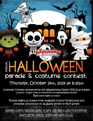 2024 Wapakoneta Halloween Parade