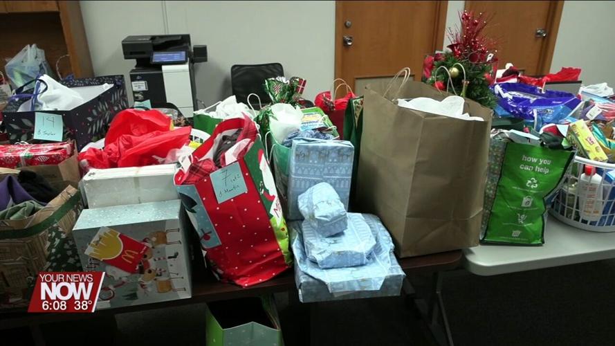 Allen Co. Guardianship Services Board gets gifts for their clients