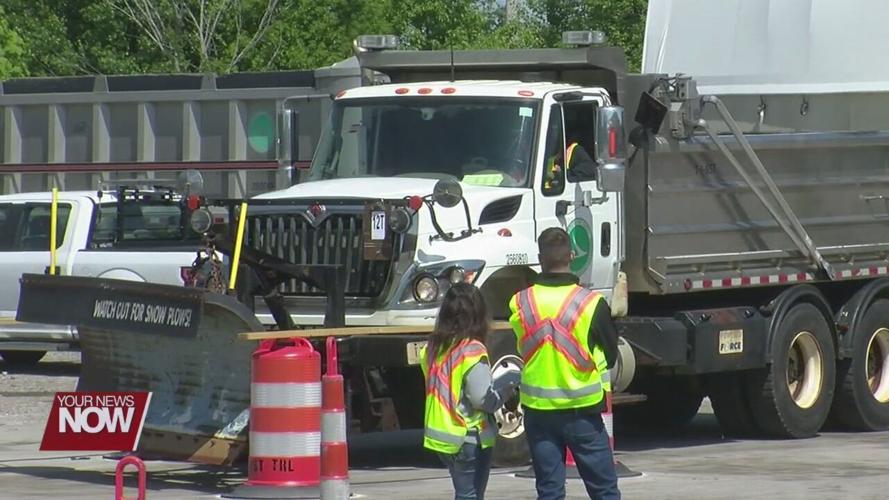 ODOT District One holds rodeo competition to showcase skills using snowplows and loaders