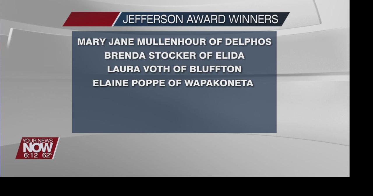 Local Jefferson Award winners announced