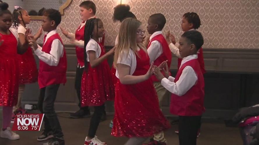 The Lima Kiwanis Club getting a special treat Tuesday as the "Heritage Harmonics" perform