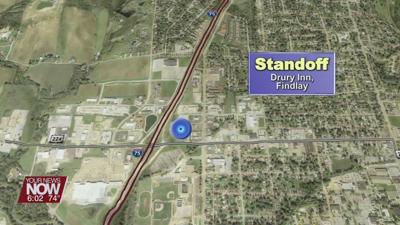 Findlay police engaged in standoff at Drury Inn and Suites