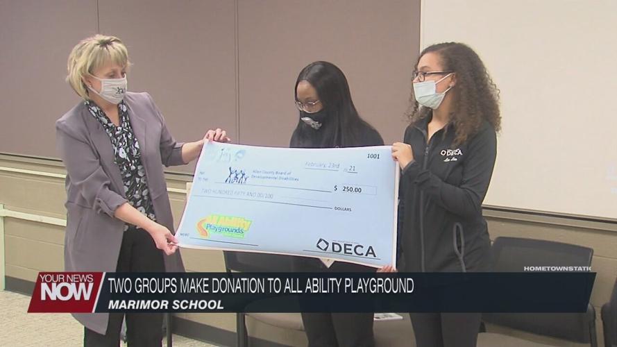 Two groups make donation to the Allen County Board of Developmental Disabilities