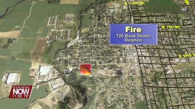 Early afternoon fire destroys a home in Delphos