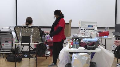 Ohio State Lima students step up to address blood shortage through red cross donations