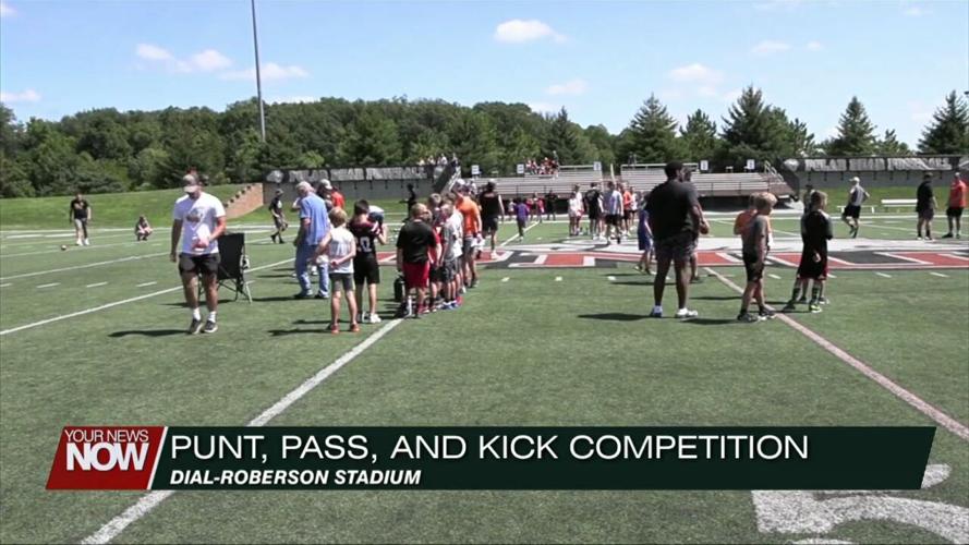 Made in Ada Wilson Football Festival holds Punt, Pass, and Kick competition