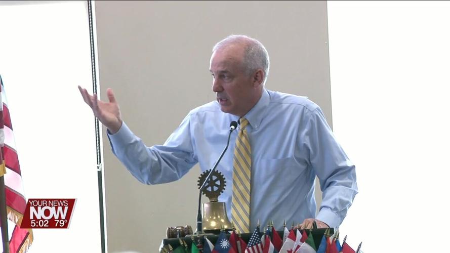 Lima Rotarians welcome Ohio Senate President Matt Huffman as Monday's keynote speaker