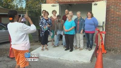 New ramp at Mizpah Community Center