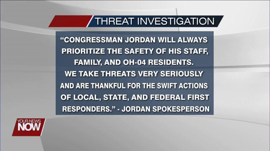 FBI investigates threat at Lima office of Congressman Jim Jordan