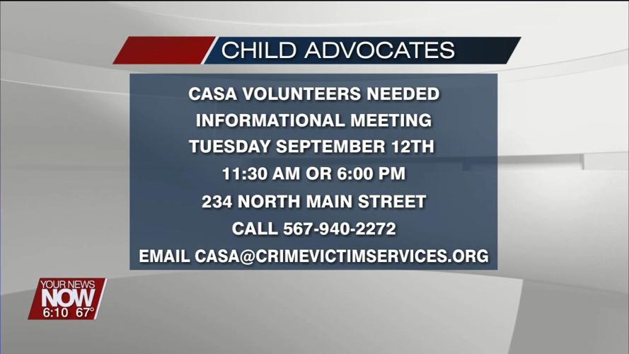 CASA volunteers needed to help give children a voice in the courtroom