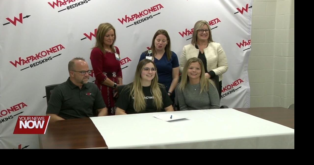 senior signs letter of intent to secure a career at Mercy