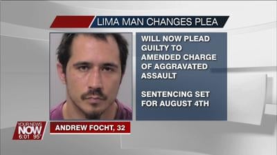 Lima man accused of stabbing another in Lima changes plea in court