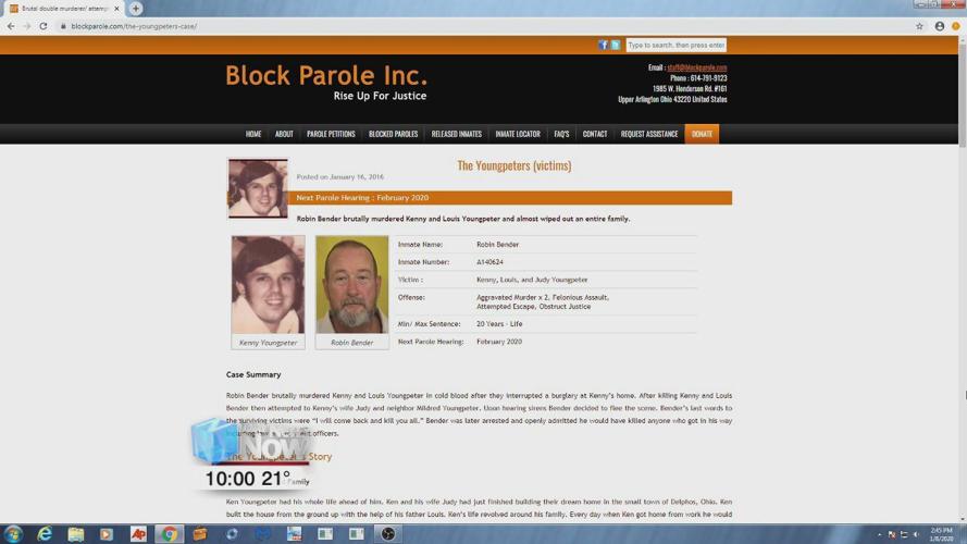 Family of Delphos murder victims wants to keep convicted killer behind bars