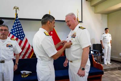 Military Sealift Command Changes Commanders in Far East