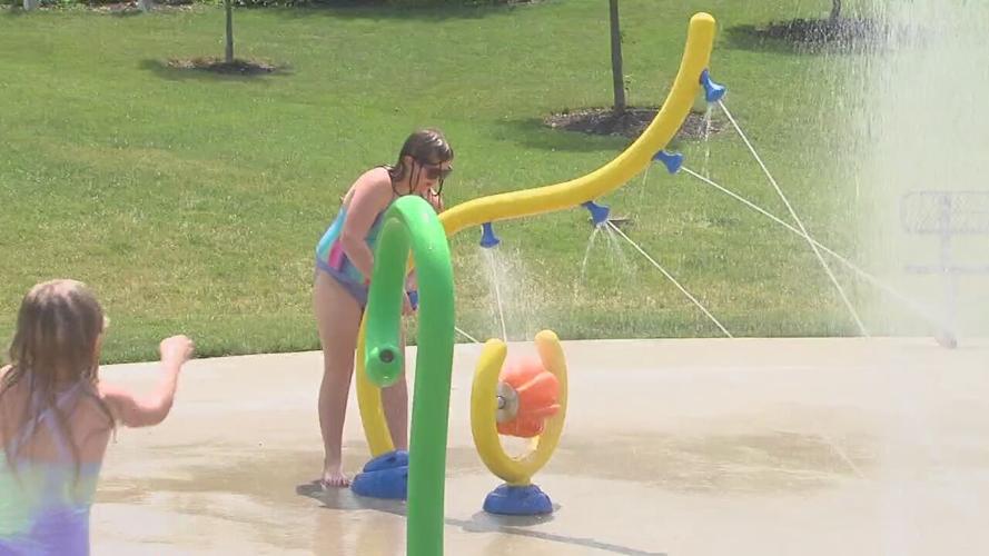 Summer Solstice fun at the St. Marys Splash Pad