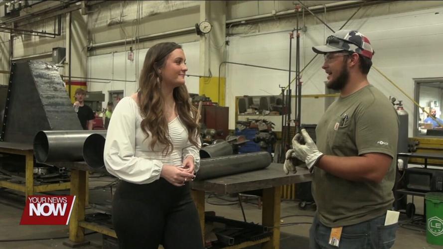 Landen Poling named September 2024 Student Employee of the Month by OhioMeansJobs Allen County