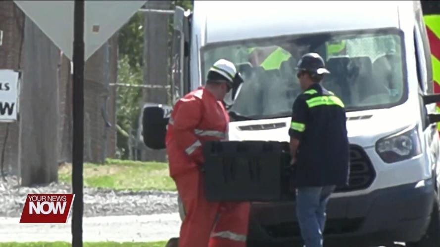 Shawnee Township Fire Department quickly contains nitric acid spill