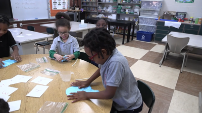Positive Behavior Program rewards students with hands-on science